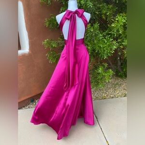 Morgan & Co. Hot Pink Prom Dress